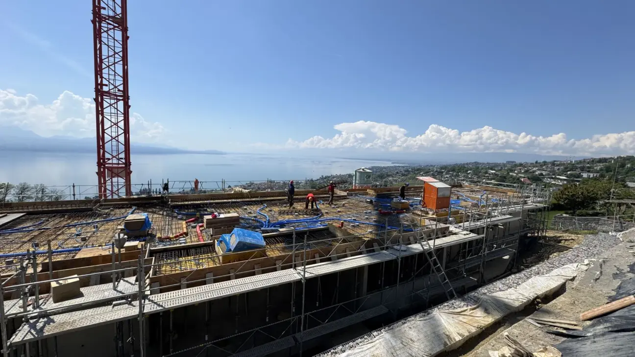 Bouquet de chantier à la Résidence Hodler : tradition et étape clé du projet immobilier