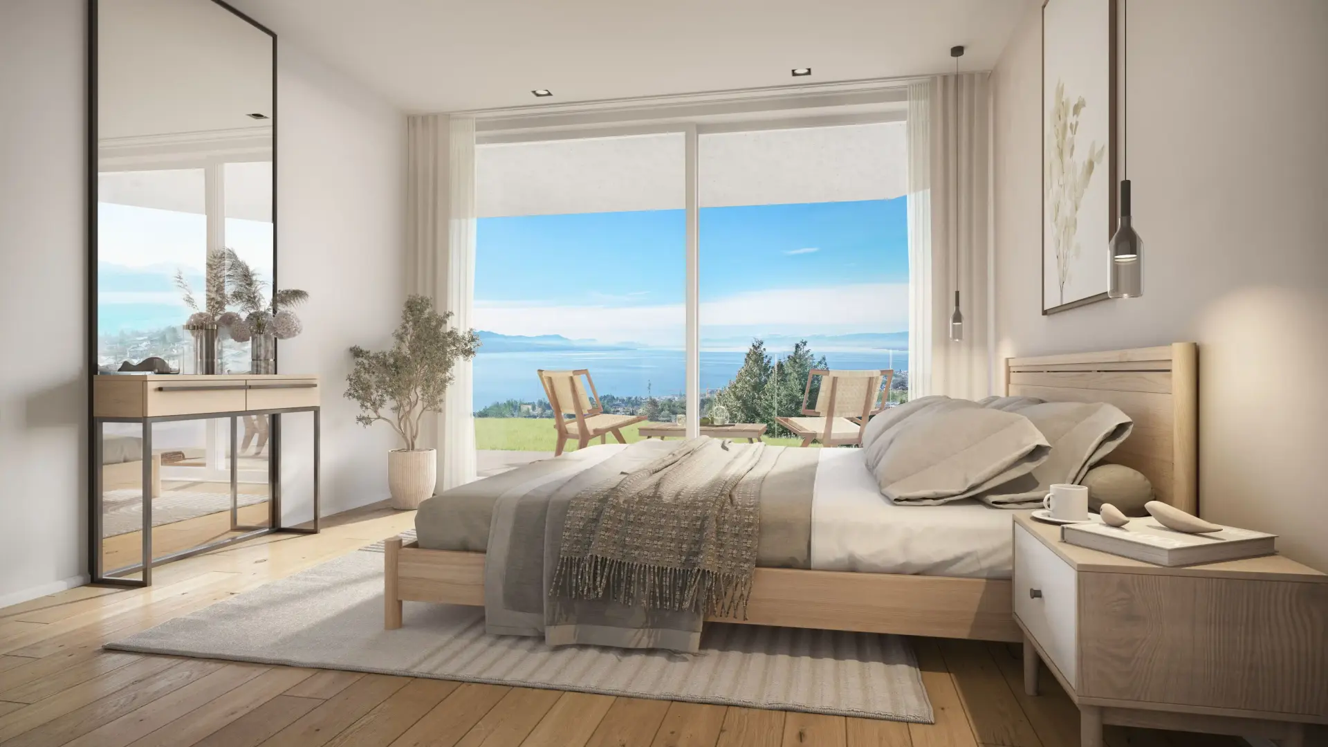 Résidence en PPE à Lutry – espaces intérieurs – Norwood