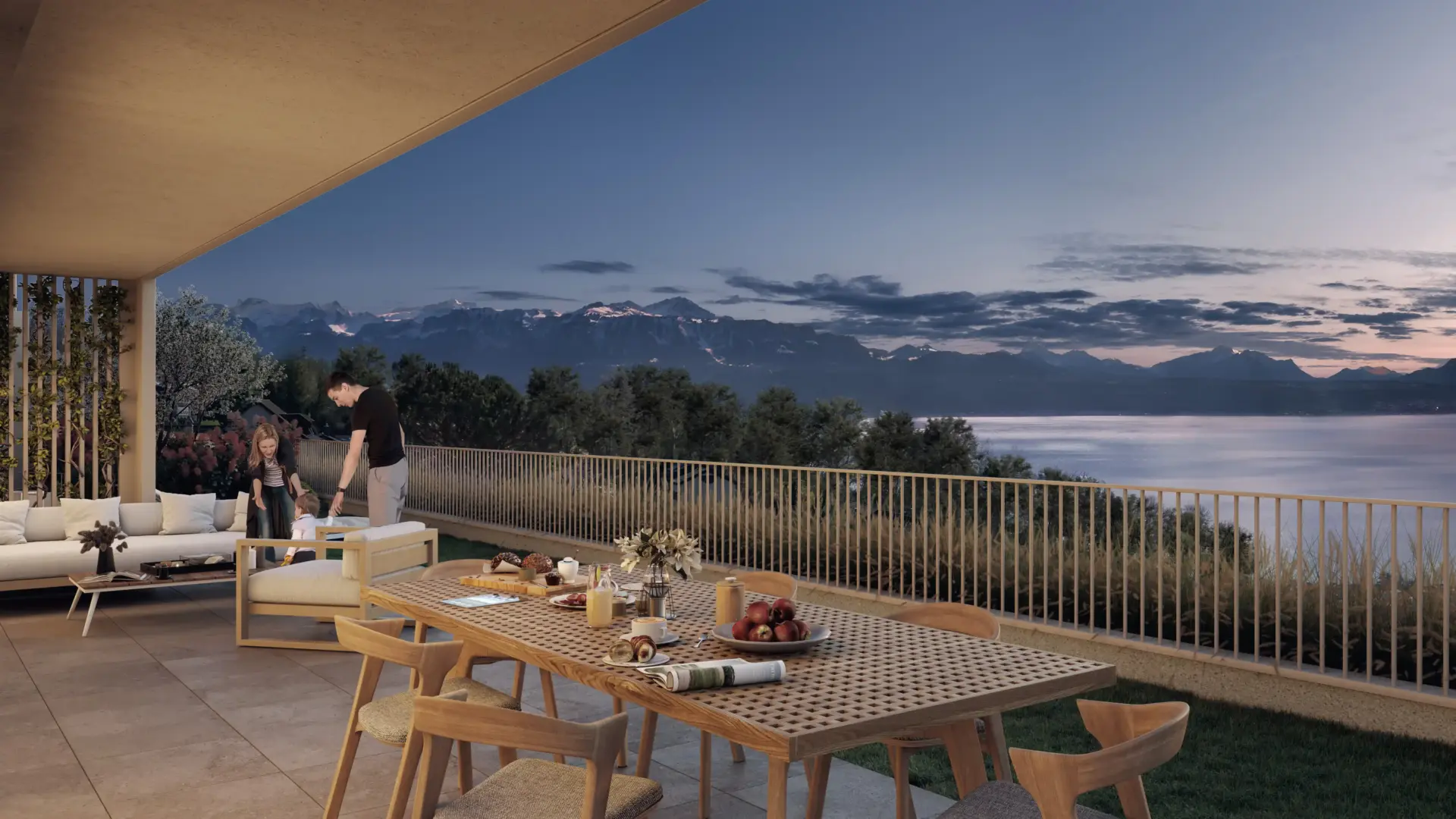 Résidence en PPE à Lutry – façade principale – Norwood