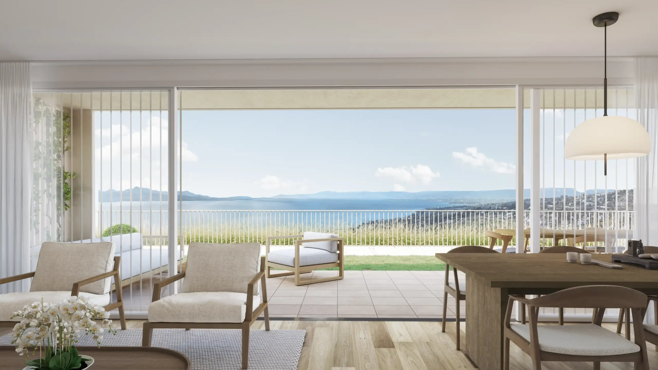 Résidence en PPE à Lutry – espaces intérieurs – Norwood