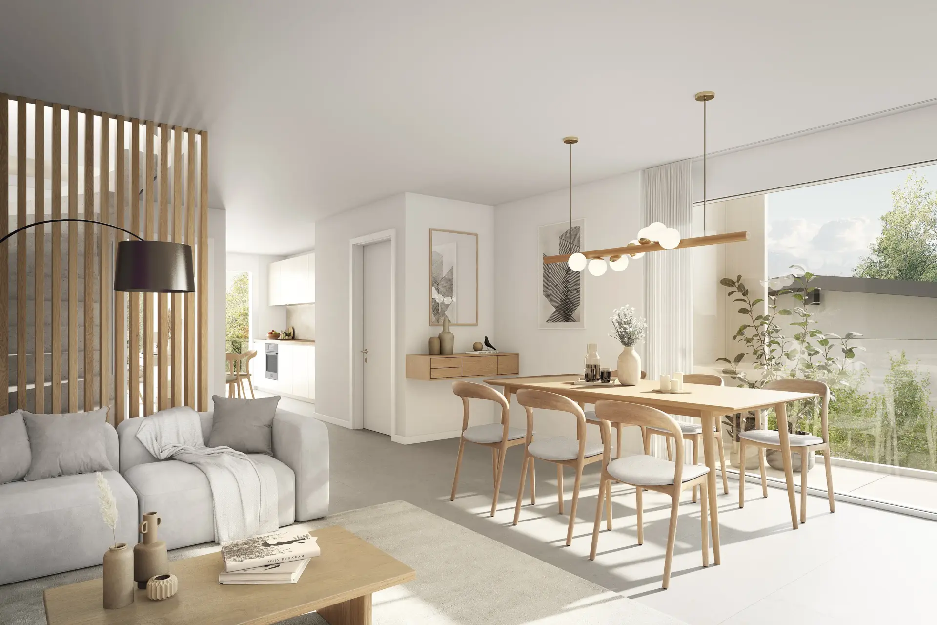 Résidence en PPE à Echandens – façade principale – Norwood