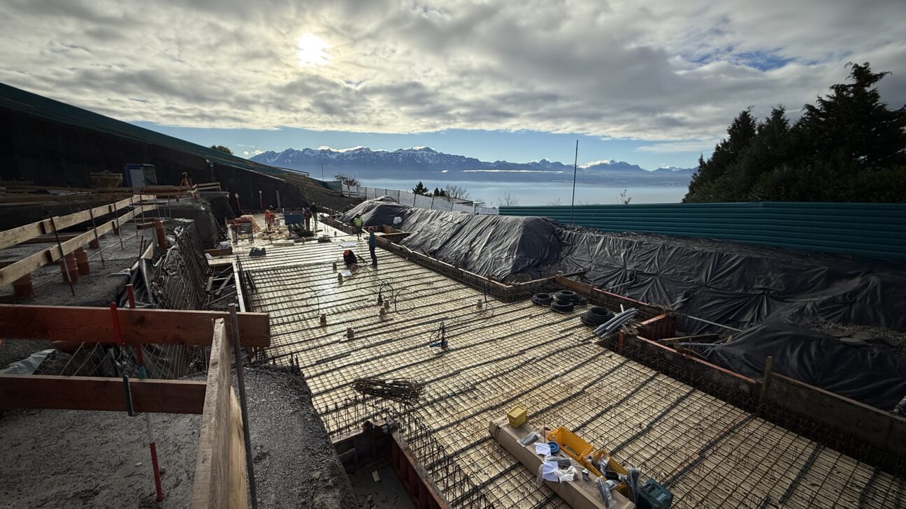 Altolago Lutry : le gros oeuvre s’élance vers le lac