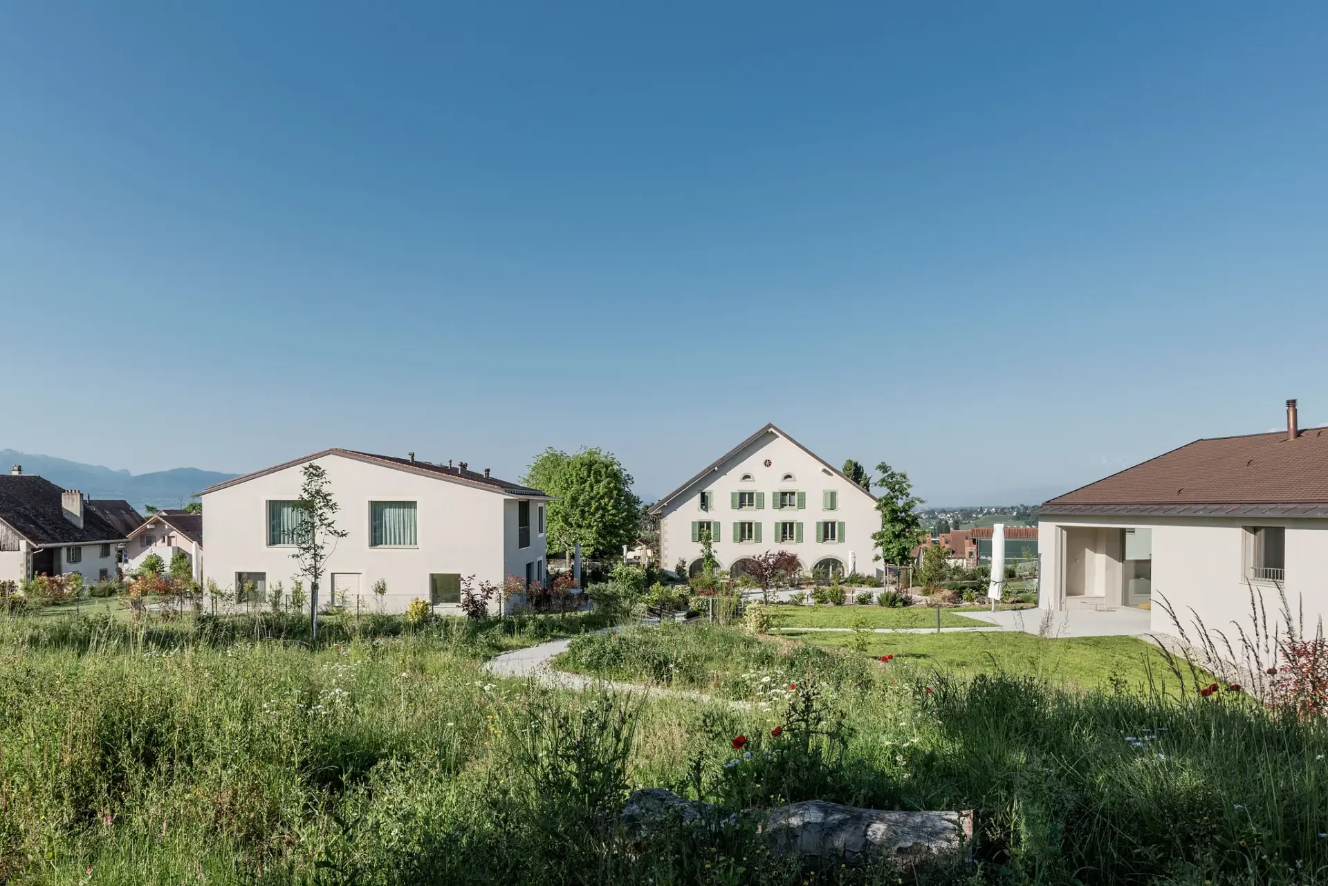 Résidence en PPE à Crissier – façade principale – Norwood