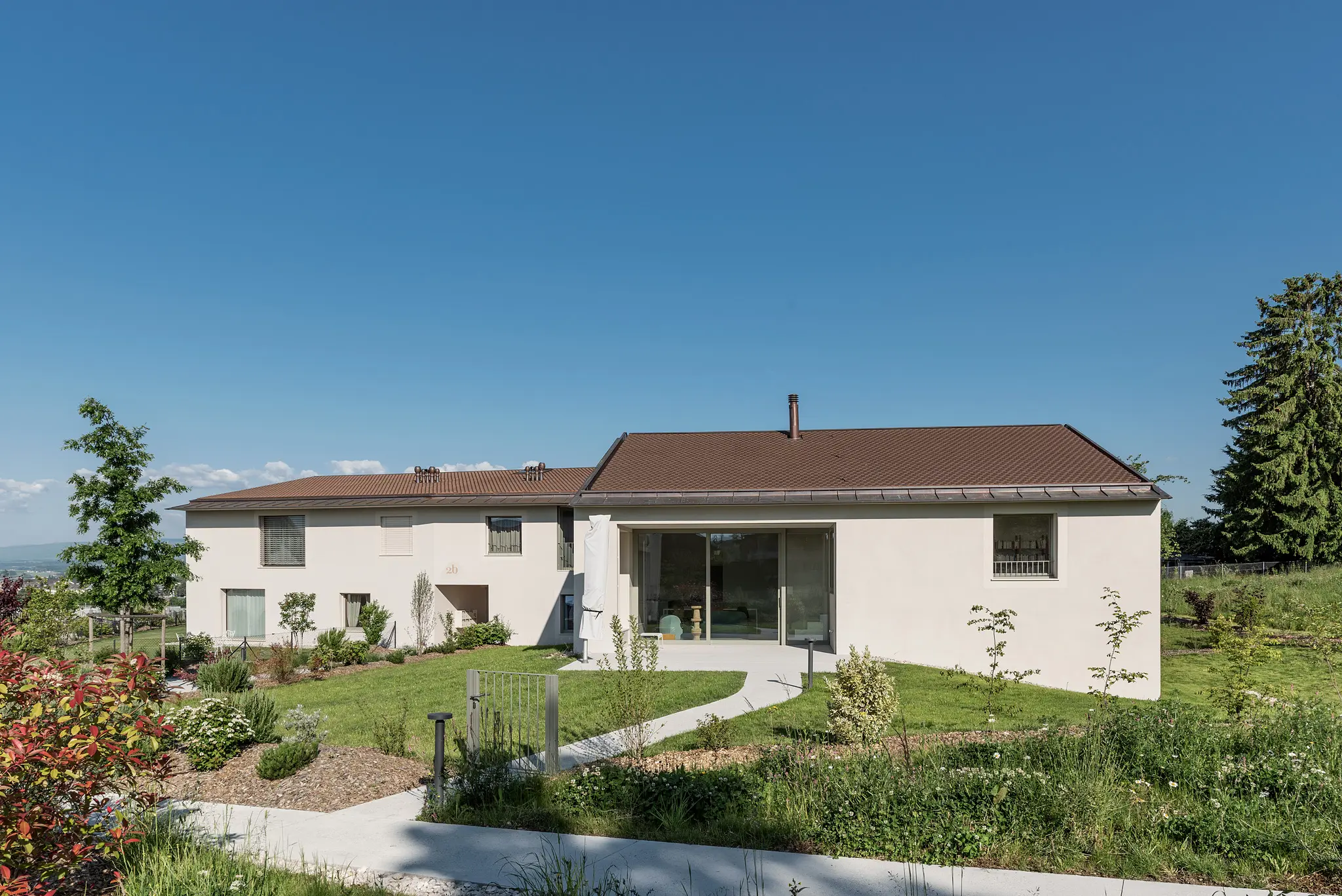 Résidence en PPE à Crissier – façade principale – Norwood