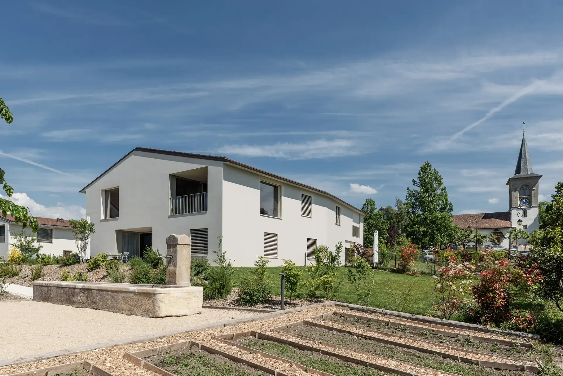 Résidence en PPE à Crissier – façade principale – Norwood