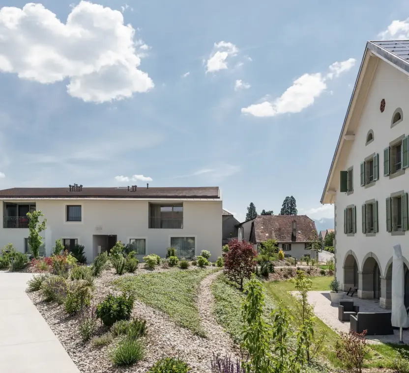 Résidence en PPE à Crissier – façade principale – Norwood