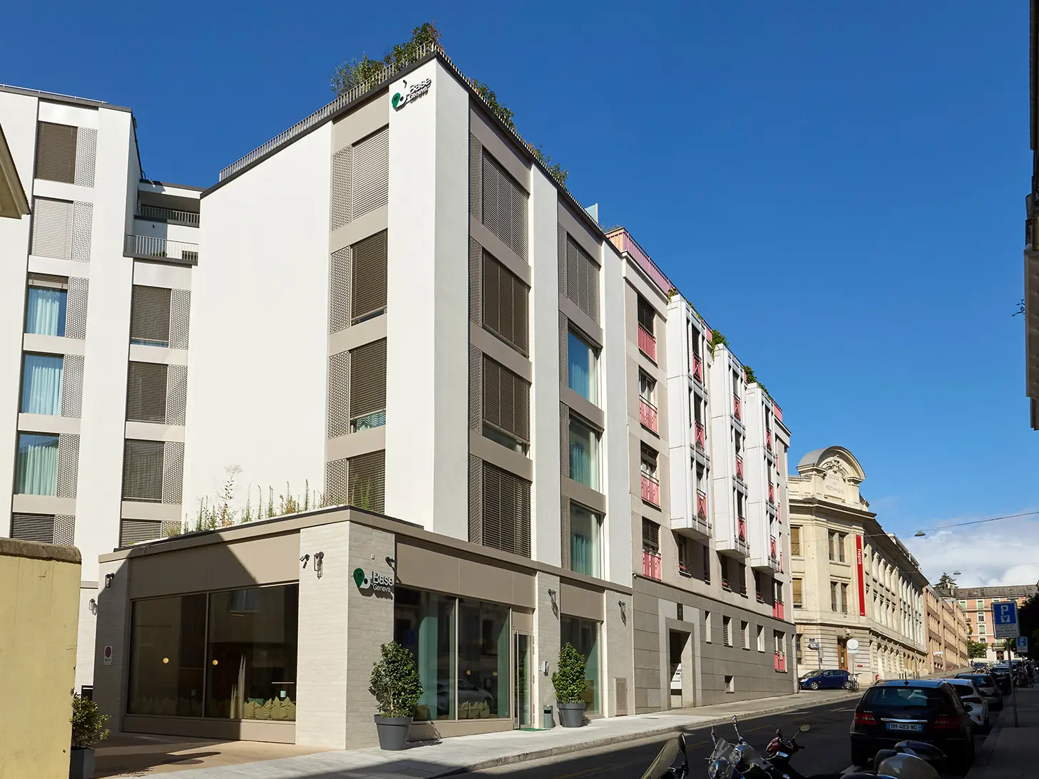 Appart-hôtel à Geneve – façade principale – Norwood