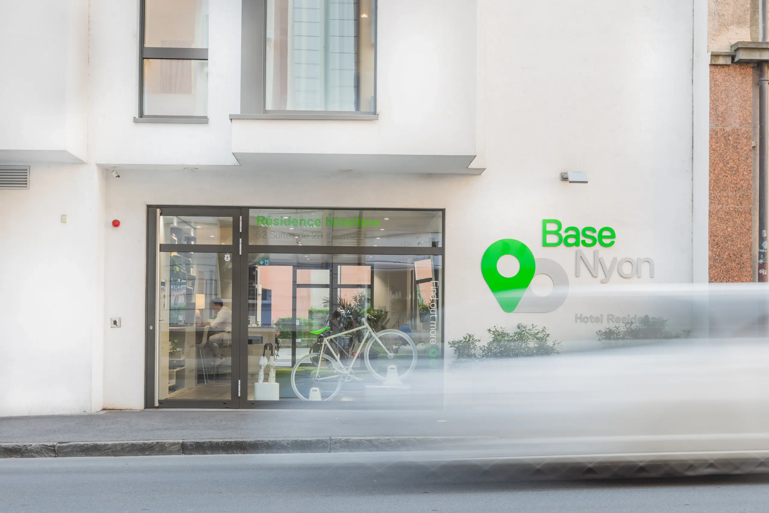 Appart-hôtel à Nyon – façade principale – Norwood