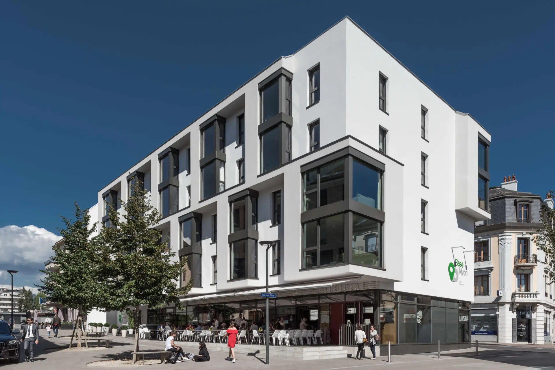 Appart-hôtel à Nyon – façade principale – Norwood