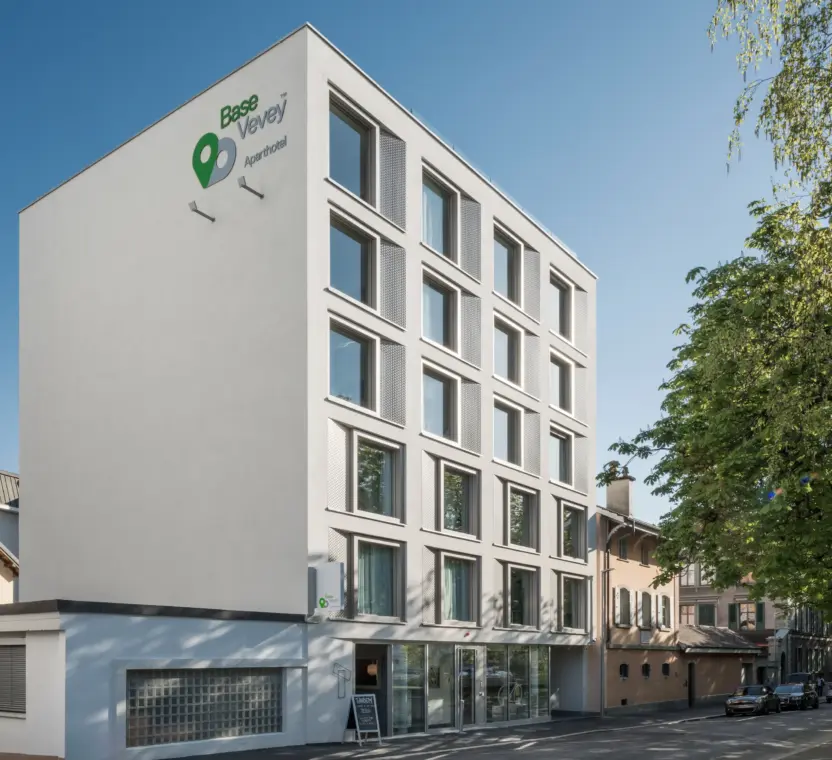 Appart-hôtel à Vevey – façade principale – Norwood