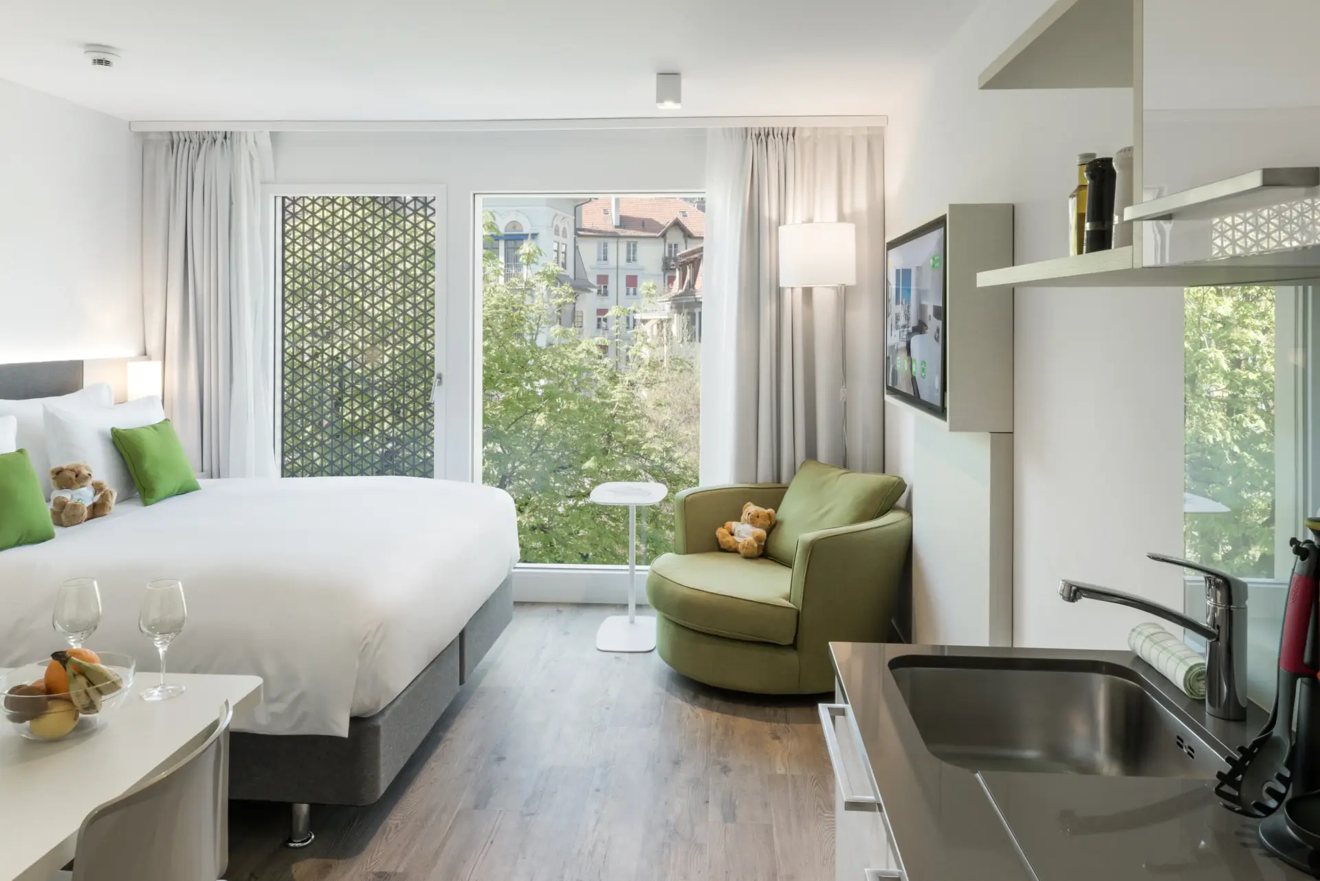 Appart-hôtel à Vevey – espaces intérieurs – Norwood