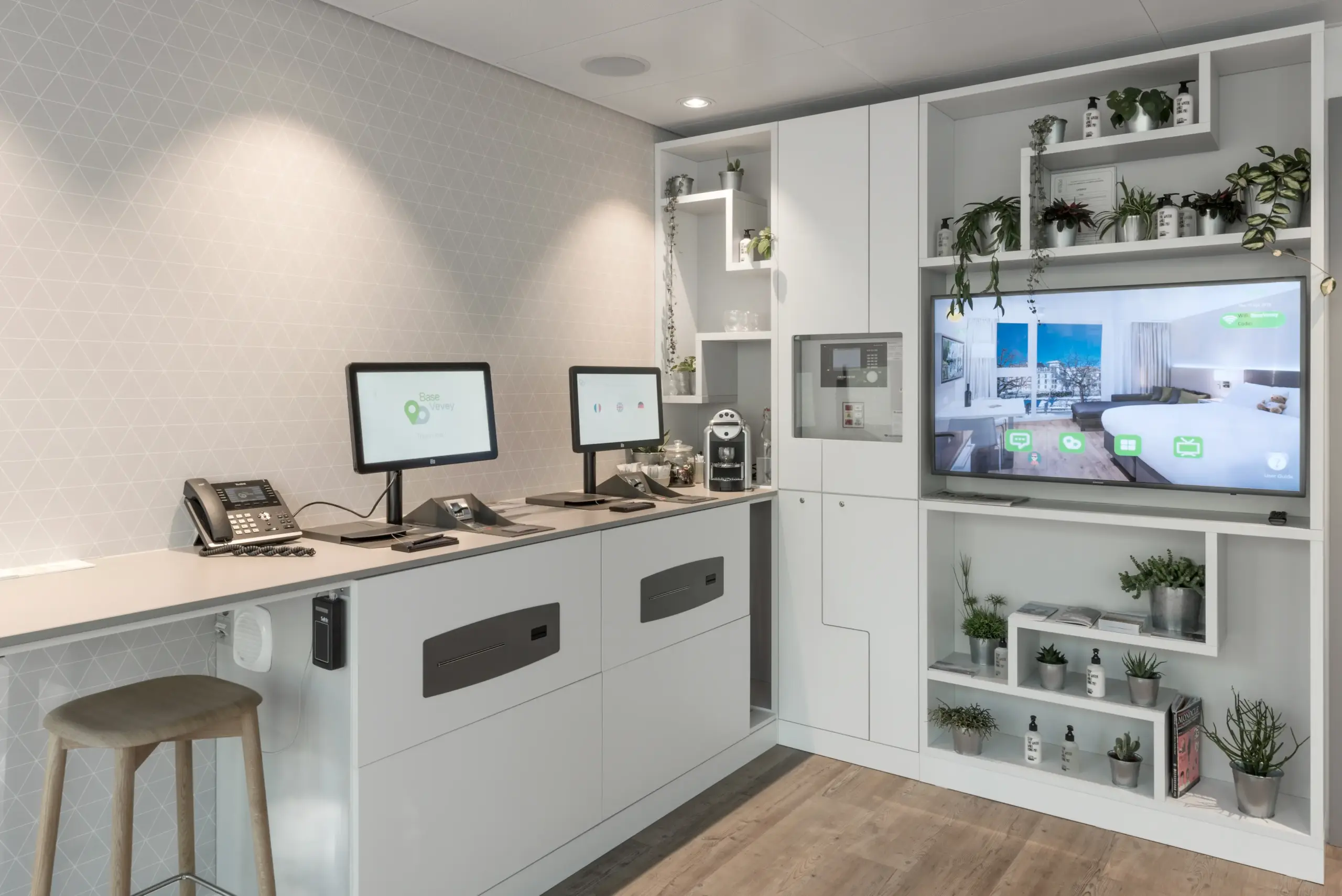 Appart-hôtel à Vevey – espaces intérieurs – Norwood