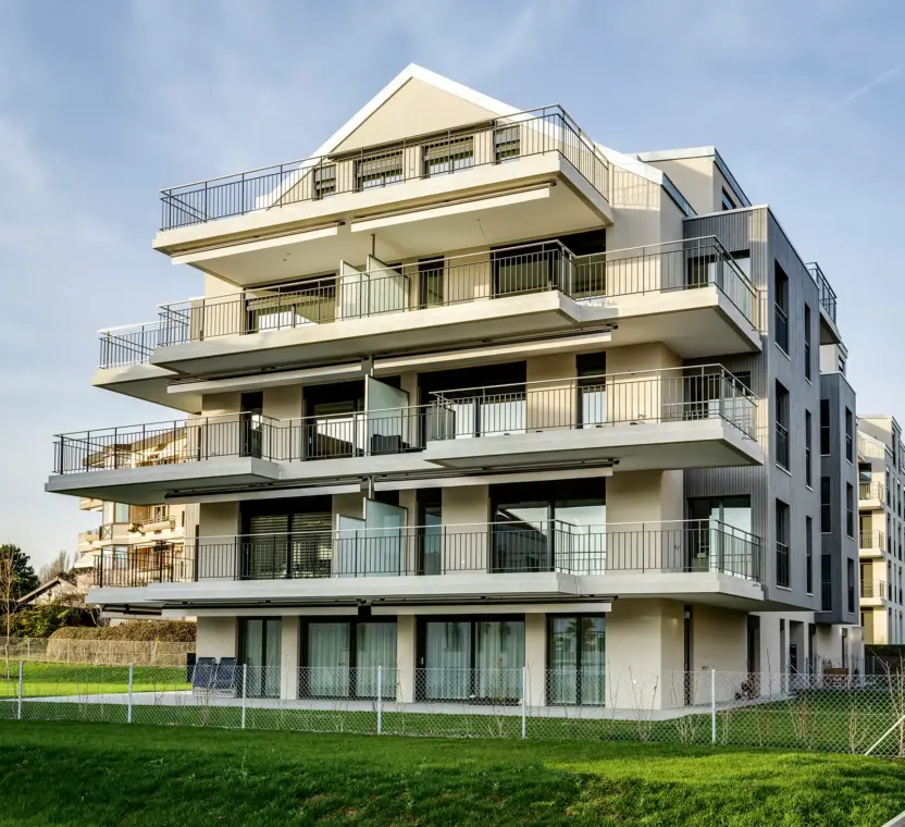 Résidence en PPE à Sulpice – façade principale – Norwood