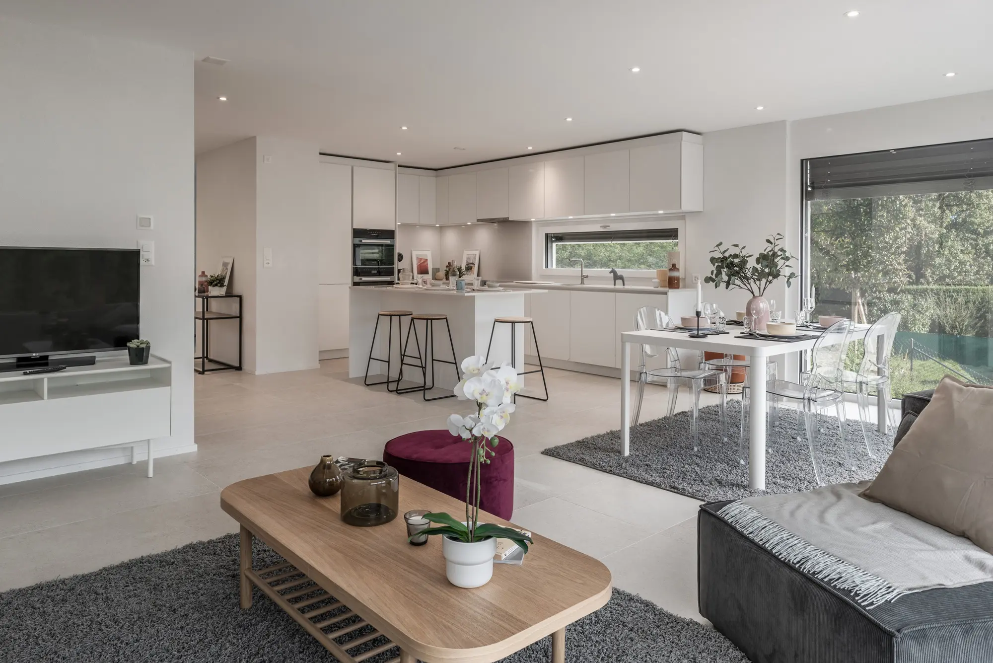 Projet immobilier à Epalinges – espaces intérieurs – Norwood