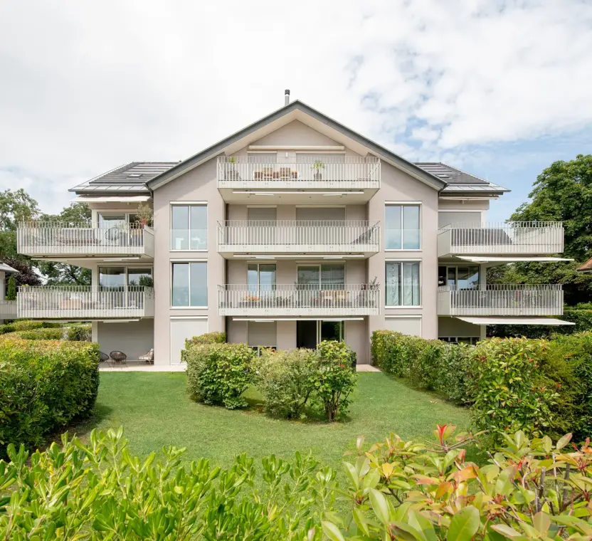 Résidence en PPE à Sulpice – façade principale – Norwood