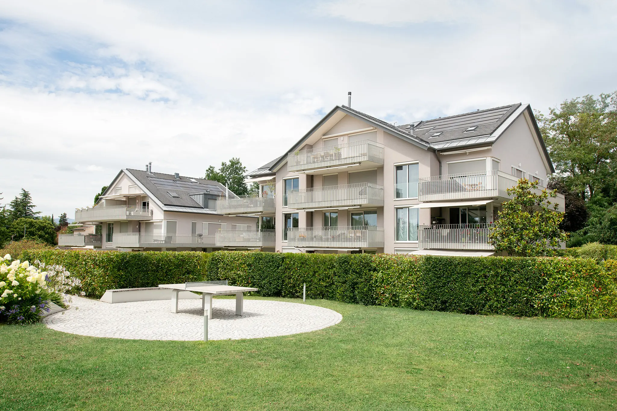 Résidence en PPE à Sulpice – façade principale – Norwood