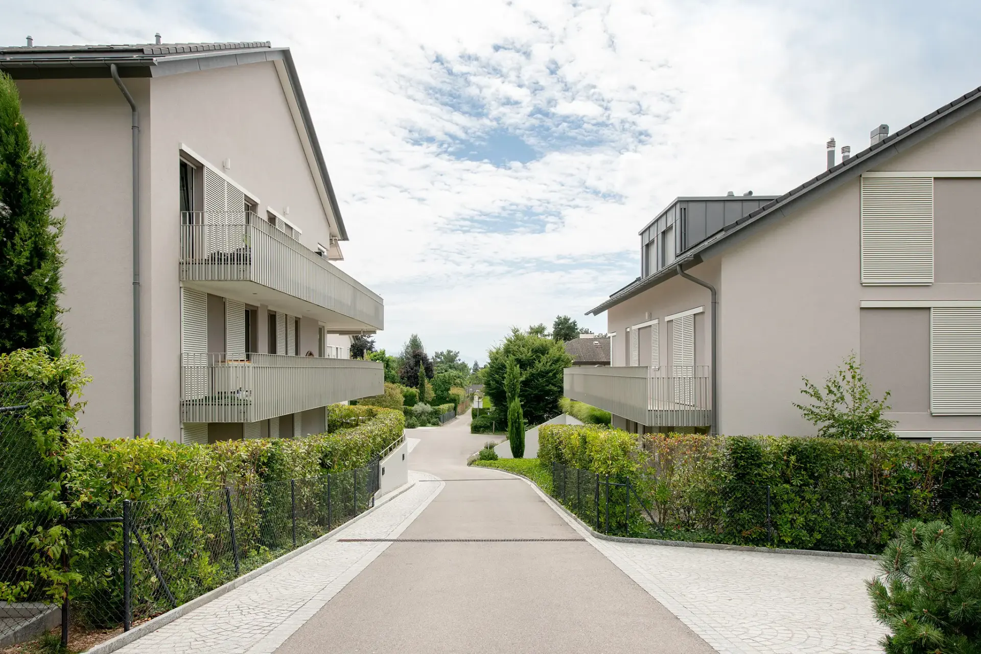 Résidence en PPE à Sulpice – façade principale – Norwood