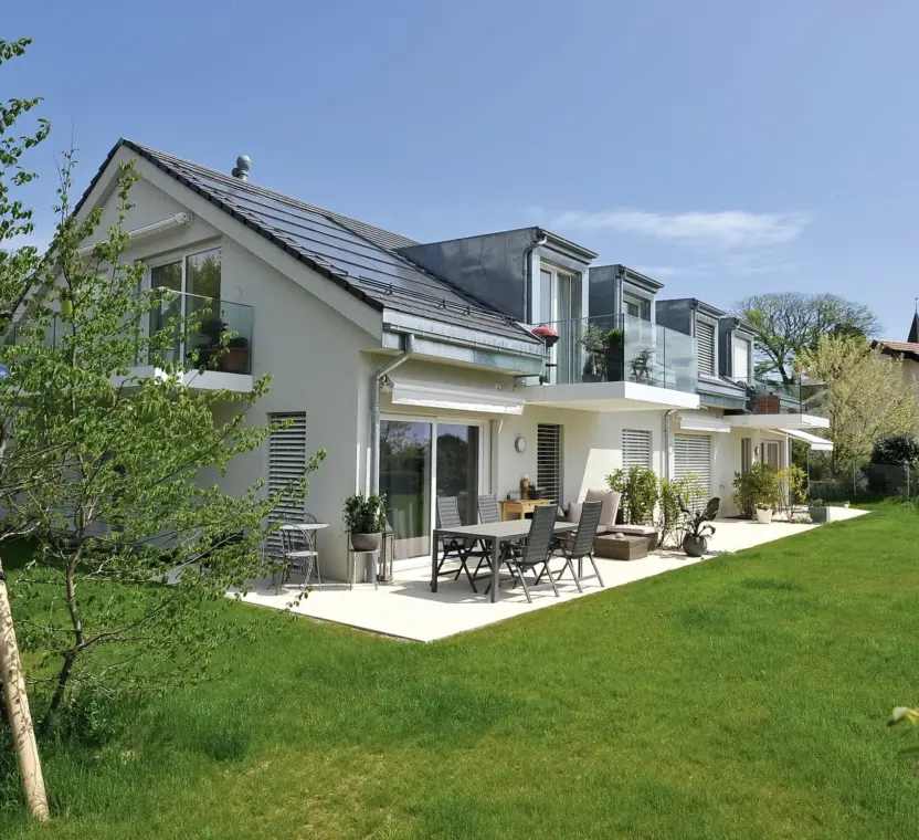 Résidence en PPE à Chateau – façade principale – Norwood