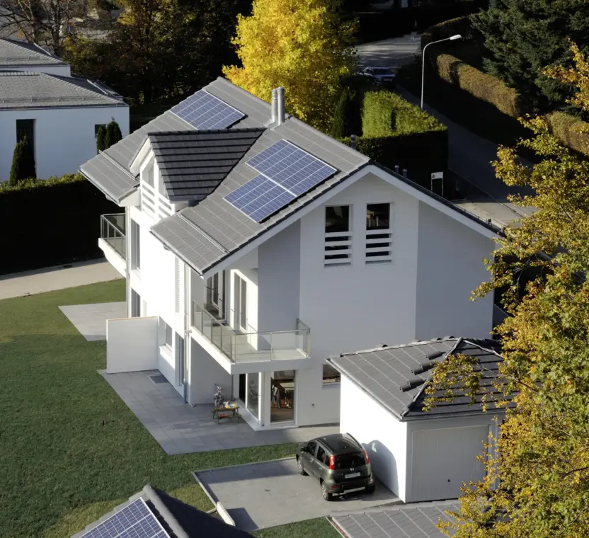 Résidence en PPE à Epalinges – façade principale – Norwood