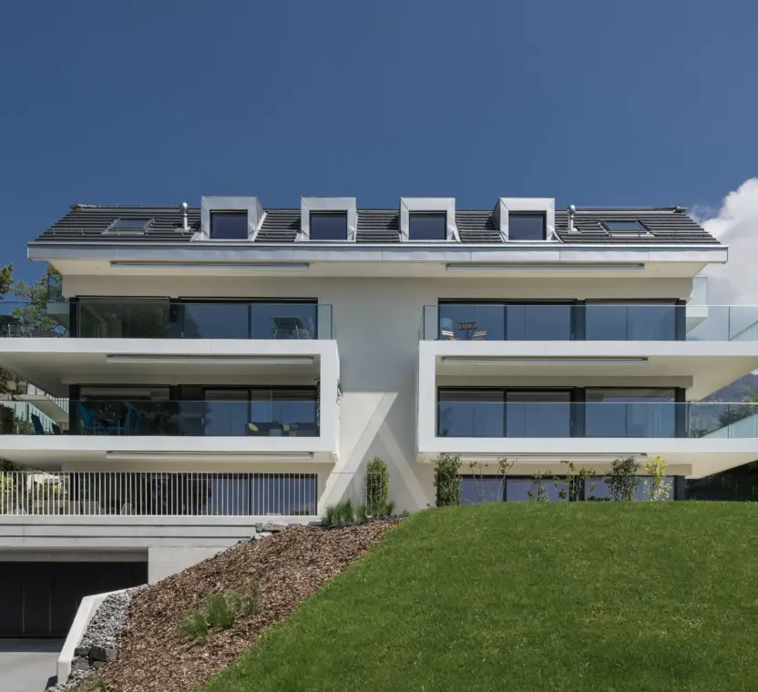 Résidence en PPE à Chiesaz – façade principale – Norwood