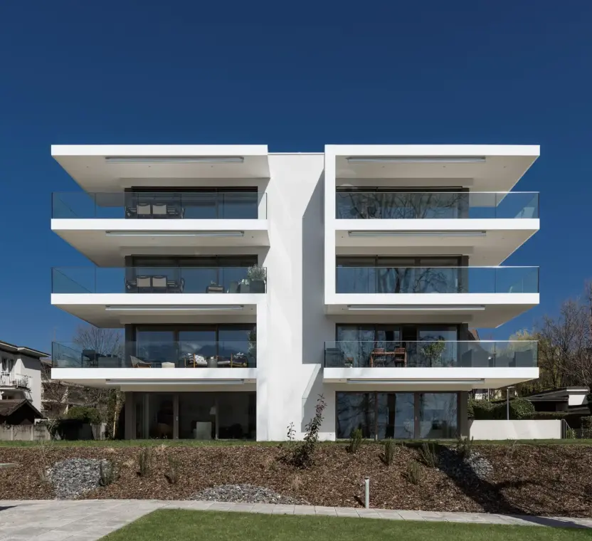 Résidence en PPE à Peilz – façade principale – Norwood