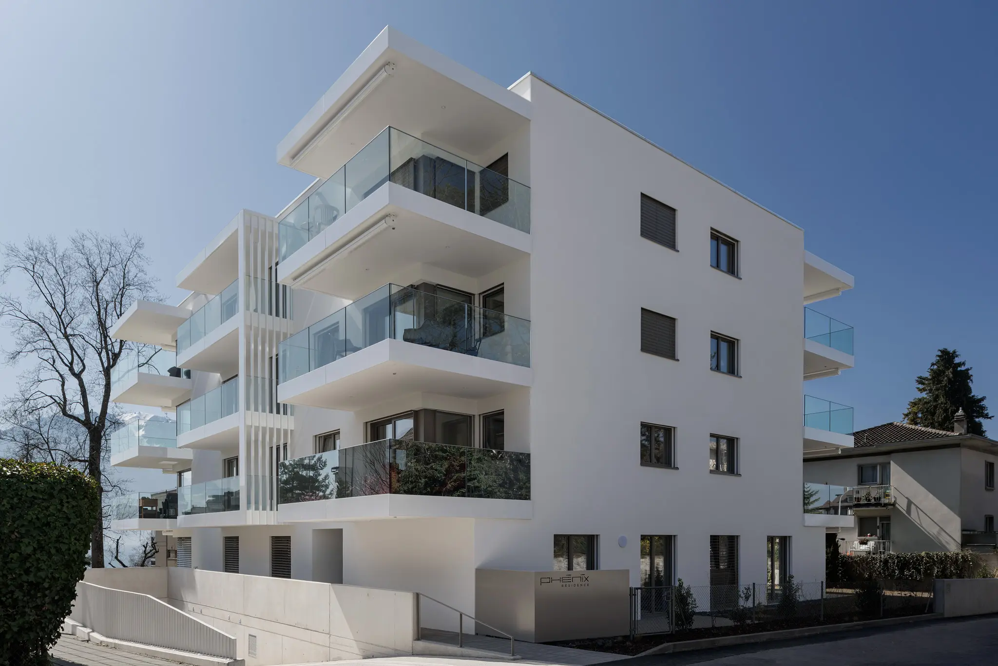 Résidence en PPE à Peilz – façade principale – Norwood