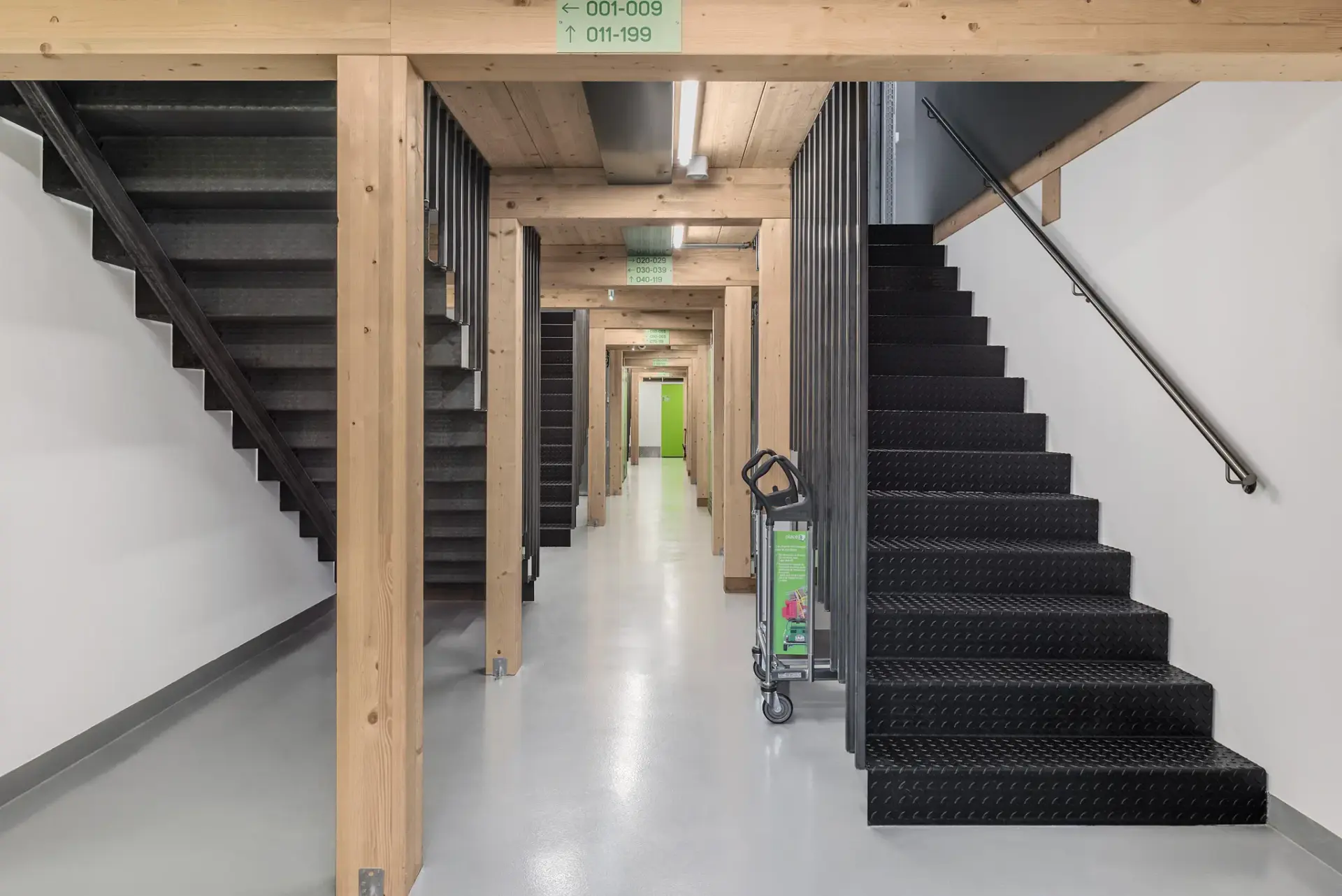 Projet immobilier commercial à Vevey – espaces intérieurs – Norwood