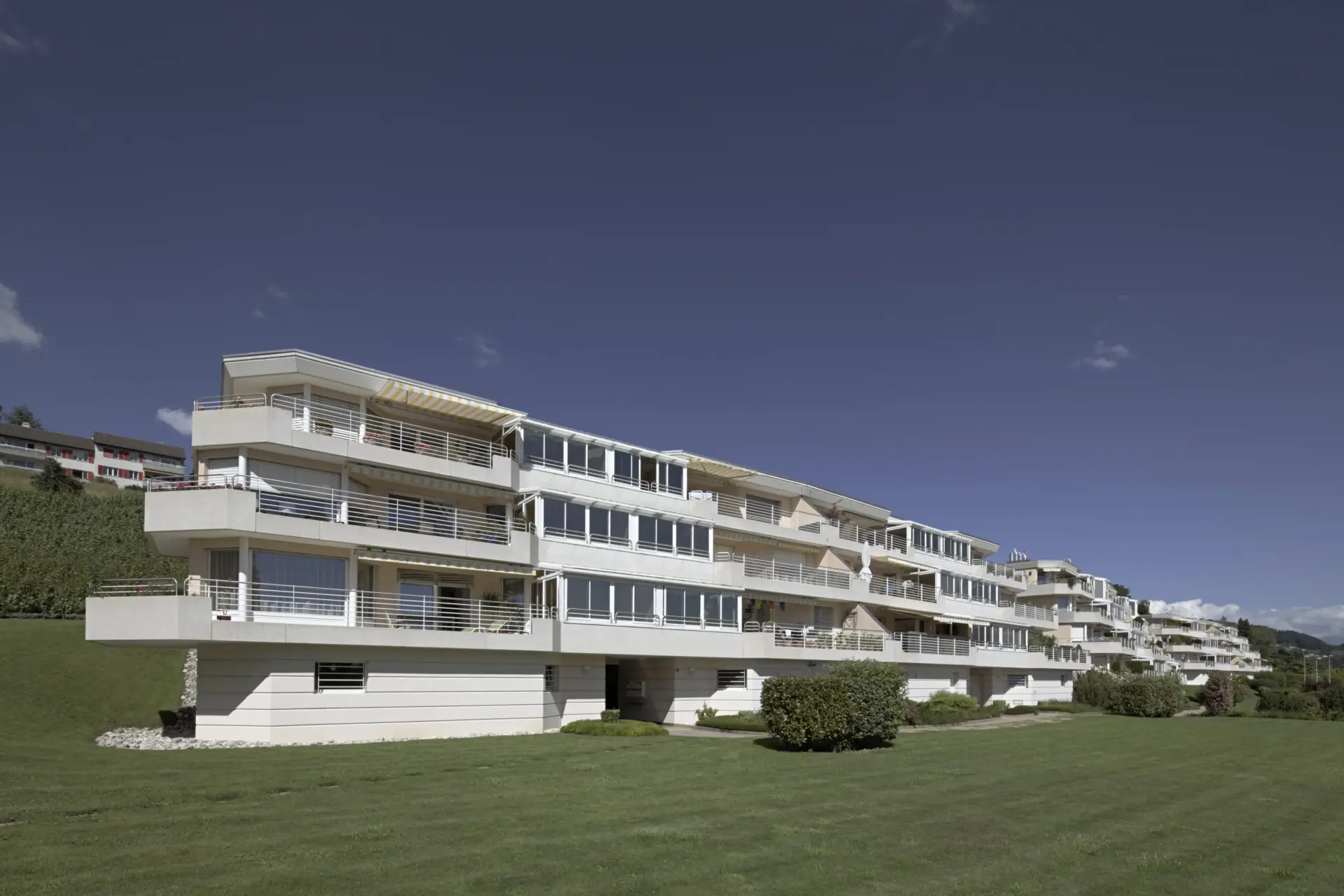 Résidence en PPE à Conversion – façade principale – Norwood